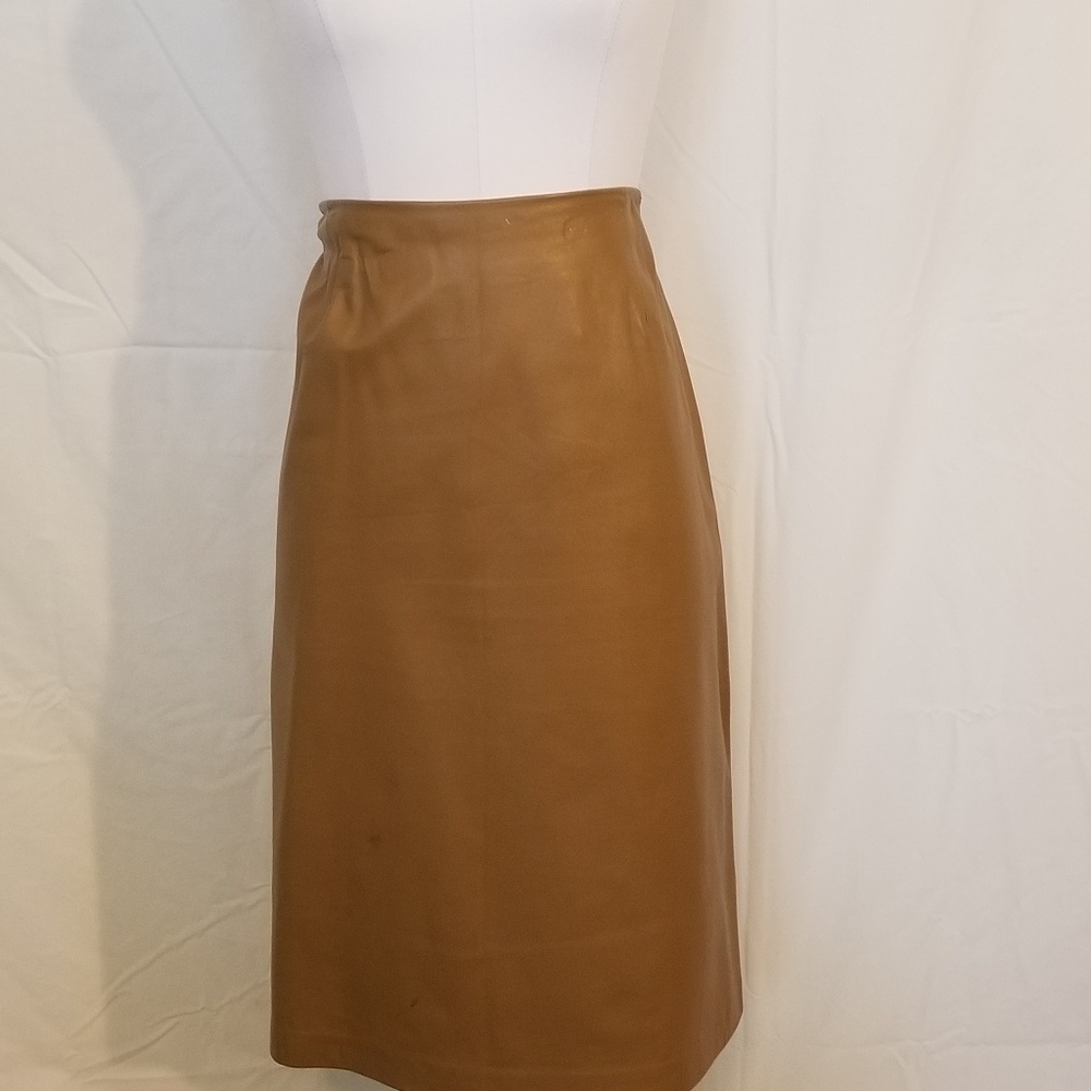 INC Leather Skirt